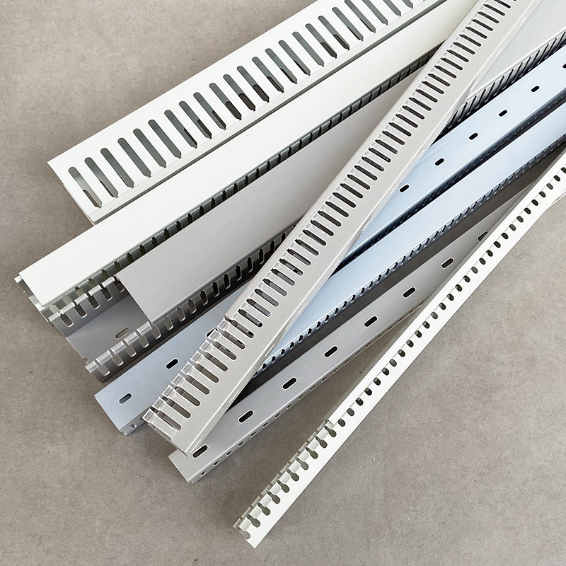 极速PVC塑料开口行卡配电箱柜走线槽20*25*30*35*40*45*50*60*80*