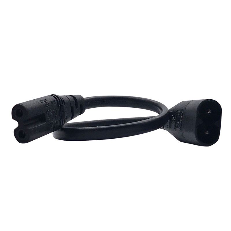 八字电源延长线C7转C8公转母电源线台灯音响印表机转接线纯铜PVC