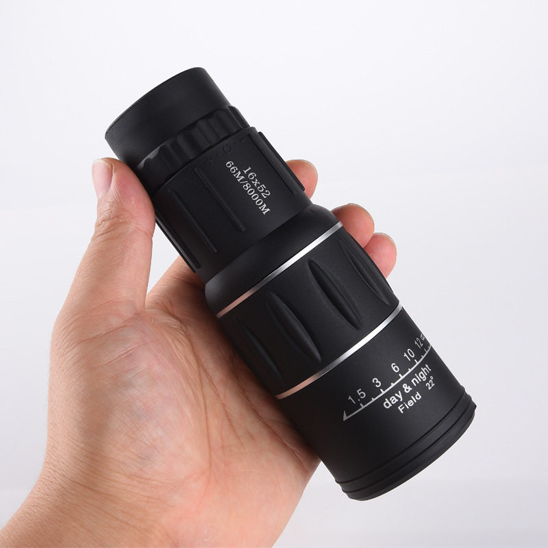 极速厂家 望远镜 16X52 单筒望远镜 微光可视高清高倍 望远镜