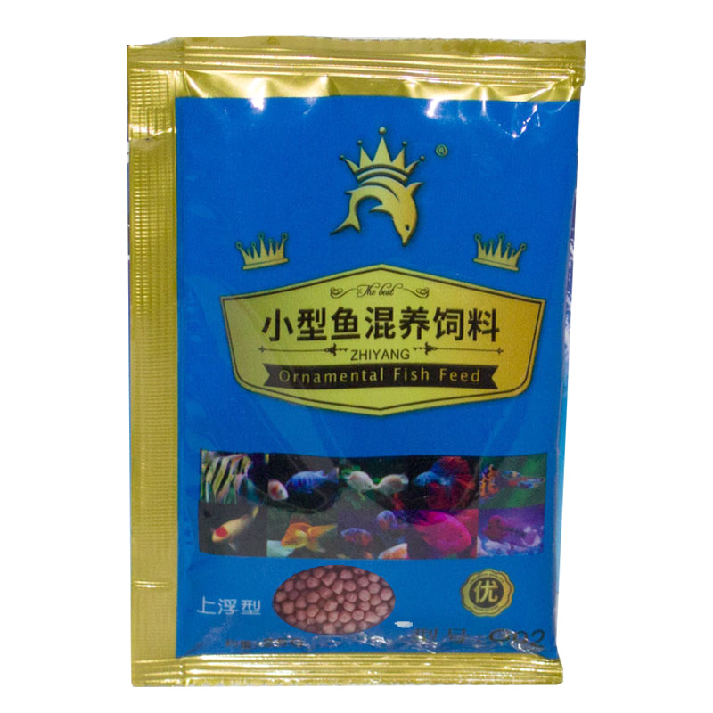 小型观赏鱼饲料 热带鱼饲料 增彩饲料 三元三友创美