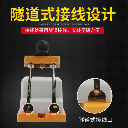 好货厂家HD11F-100A/48防误式隔离闸刀开关黄铜熔断器式单头投四