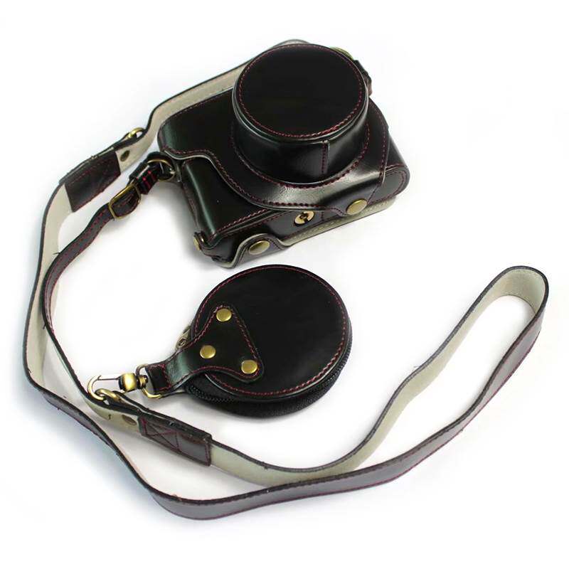 极速厂家适用徕卡D-LUX7相机包皮套dlux7复古保护套半套底座 真皮