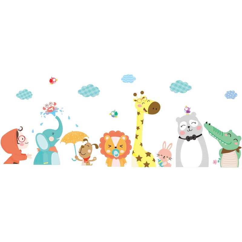 好货幼儿园环创班级窗户玻璃贴画卡通主题墙贴纸装饰双面图案防撞