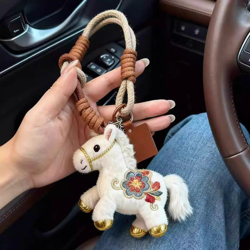 马年生肖毛绒娃娃创意高颜值