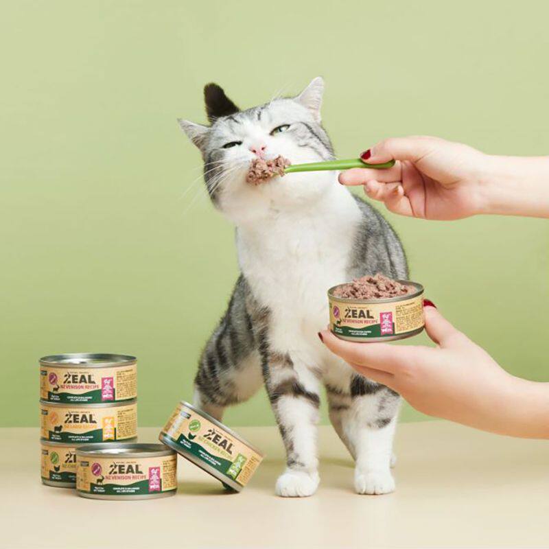 zeal猫罐头主食罐新西兰进口幼猫孕期无谷全价营养猫湿粮90g*3罐