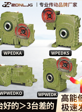 WPEDKA WPEDKS WPWEDKO WPWEDK 铁壳蜗轮蜗杆减速机齿轮变速箱