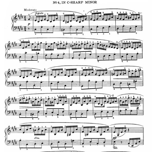 舒伯特音乐瞬间op.94D.780no.4五线谱乐谱曲谱乐曲6页PDF浪漫主义