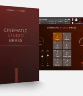 「铜管音色」33G 电影工作室管乐Cinematic Studio Brass 软音源