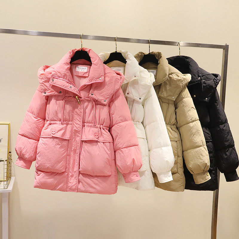 2026秋冬季新款棉服中长