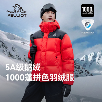伯希和1000蓬鹅绒服PERTEX抗极寒