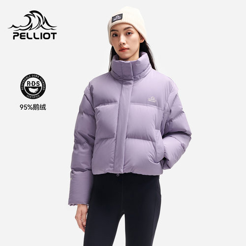 伯希和800蓬羽绒服新女短款防风