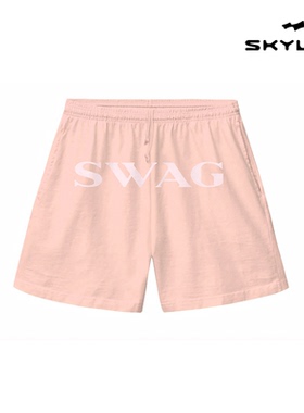 【比伯官方周边】Skylrk Justin Bieber SWAG短裤 比伯科切拉