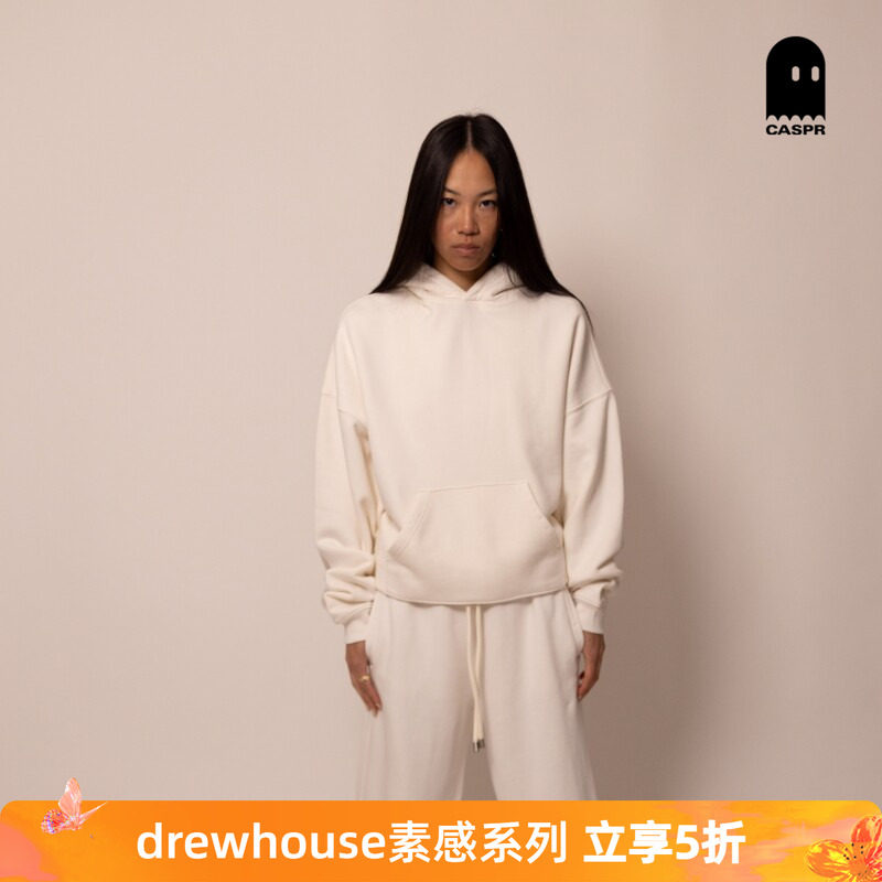drewhouse素感蝙蝠袖连帽卫衣
