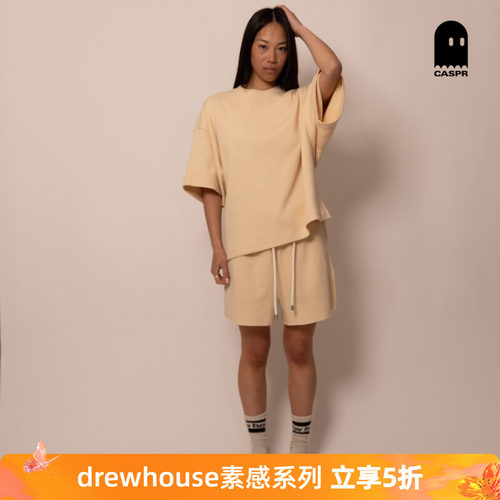 【官方正品】drew house素感系列华夫格街头短裤26春男女同款