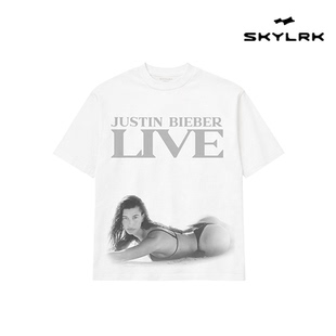 【比伯官方周边】Skylrk Justin Bieber HB LIVE T恤 比伯科切拉