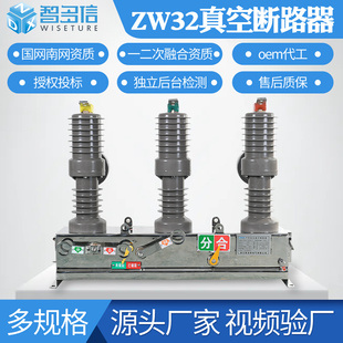 12FG 高压真空断路器ZW32 630A智能遥控看门狗带隔离柱上开关10kv