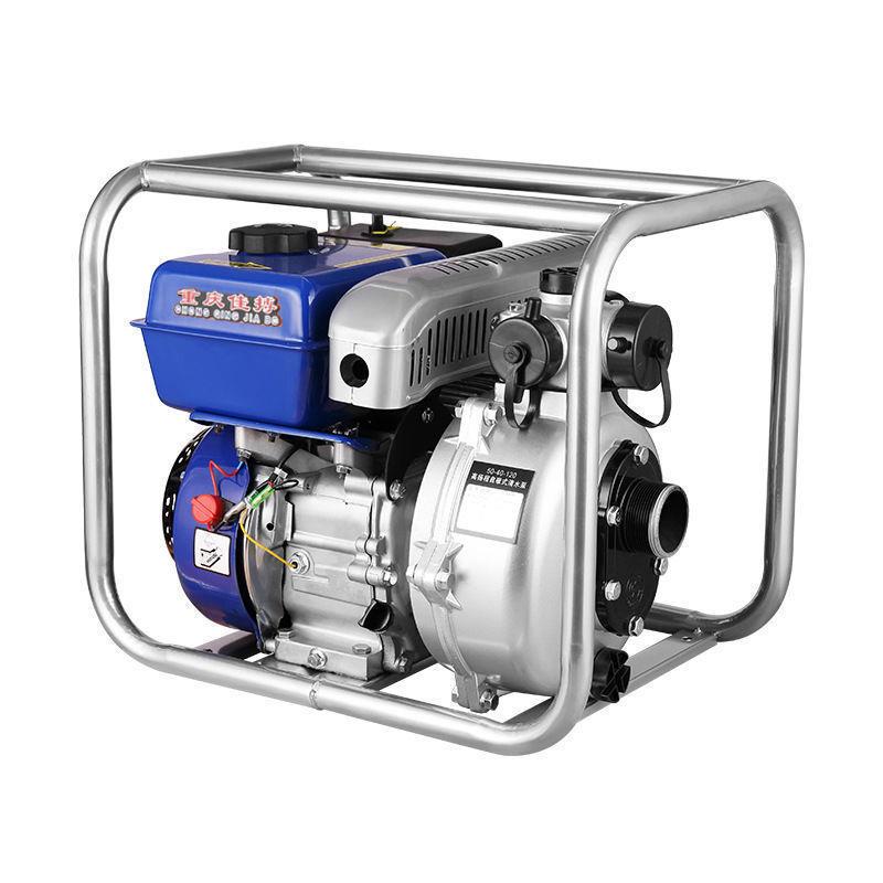 速发抽动170F四冲程2寸寸4寸电厂家汽油机水泵高吸自扬程农用启水