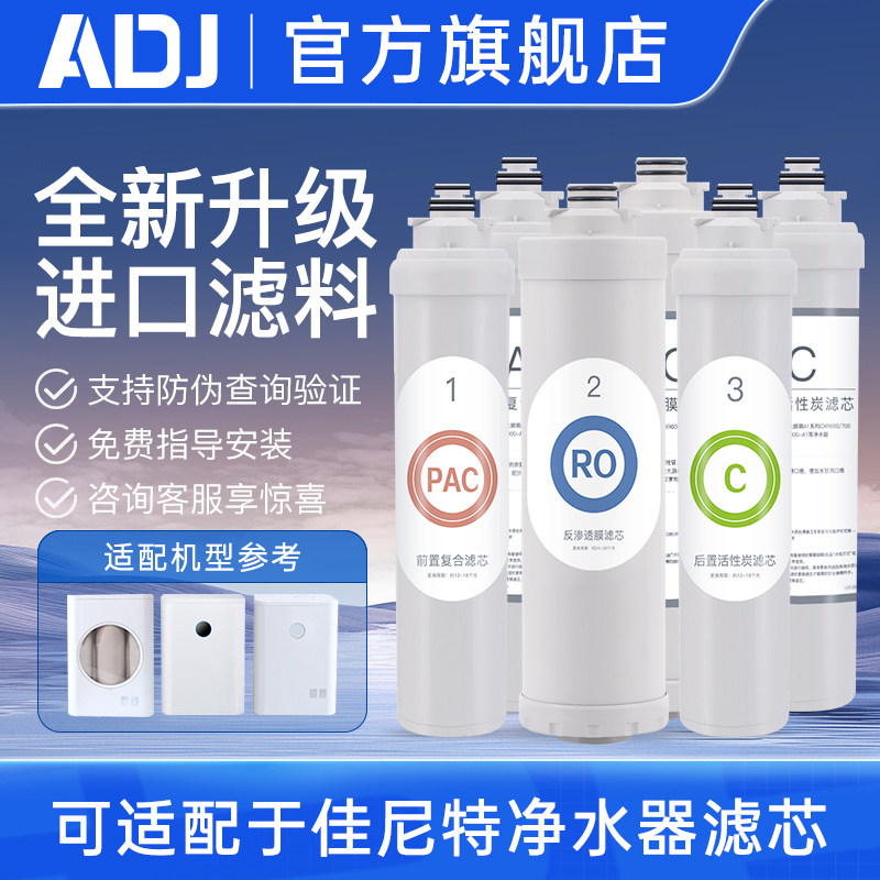 ADJ适配佳尼特净水器滤芯A史密斯