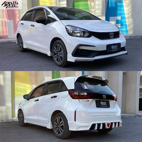 适用21-23款新fitlife来福酱改装运动款小包围前铲后唇侧裙尾翼