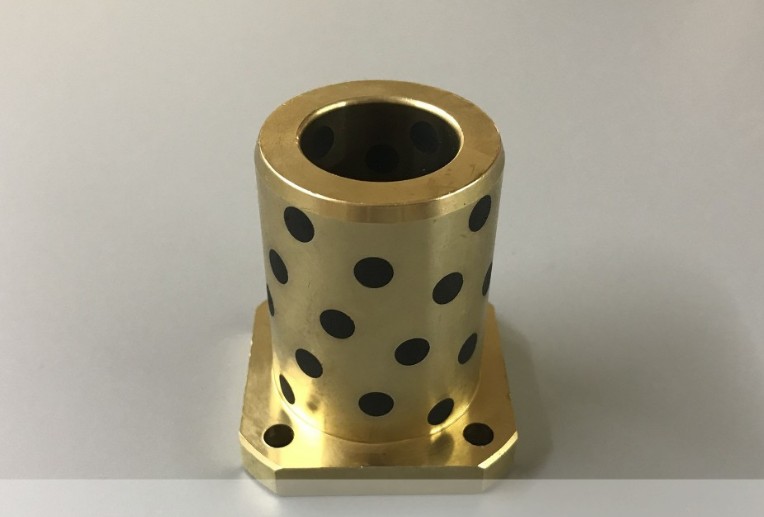 铜合金无油衬套 方法兰滑动轴承石墨铜套 RDTSZ/OLBK-D13/D16/D20