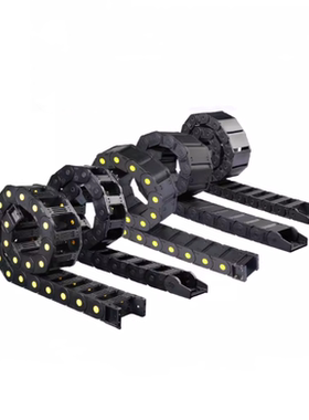 替代上隆 拖链-内高25两侧打开型 TWH25-C25-R55-26  电缆保护链