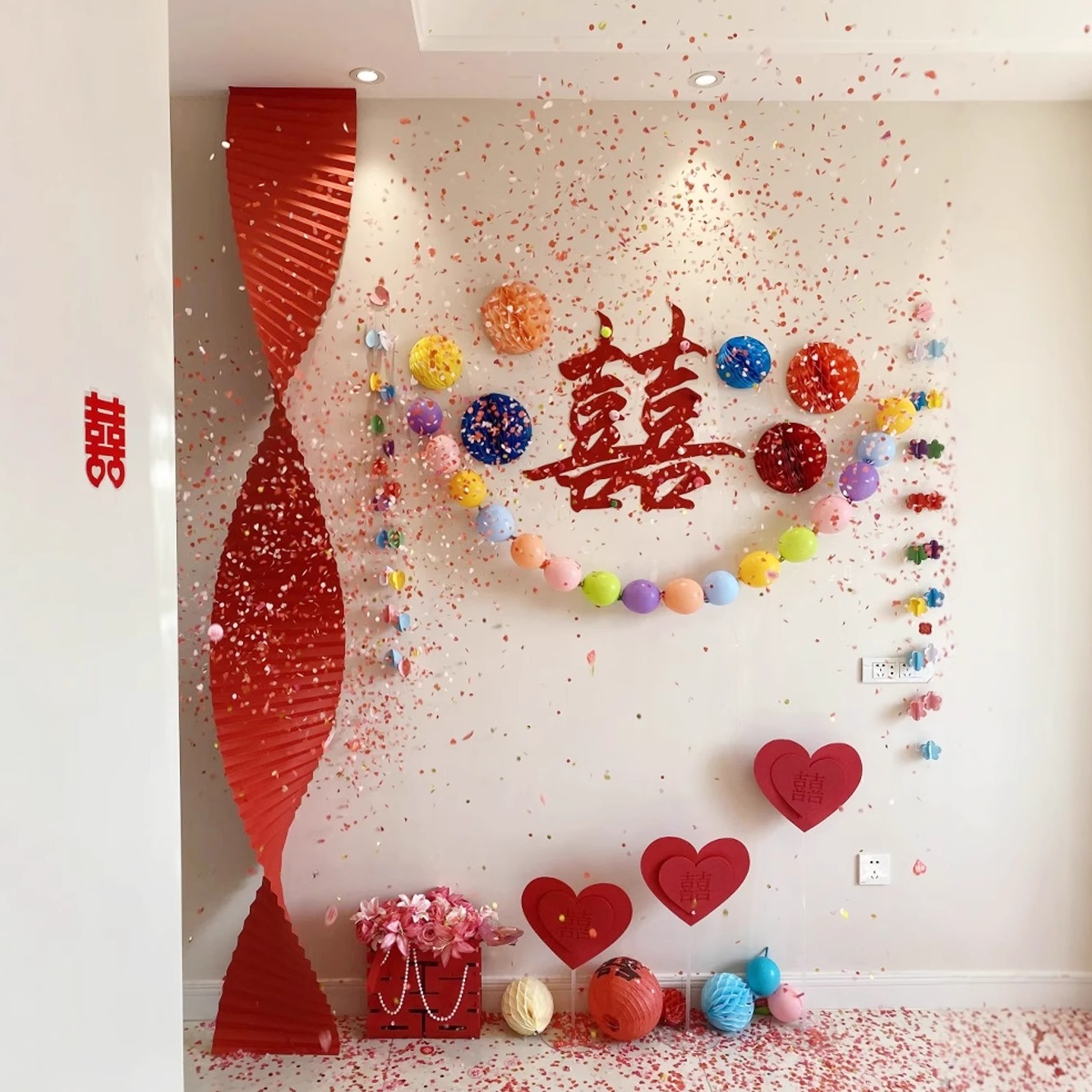 超级出片的婚房布置套装！