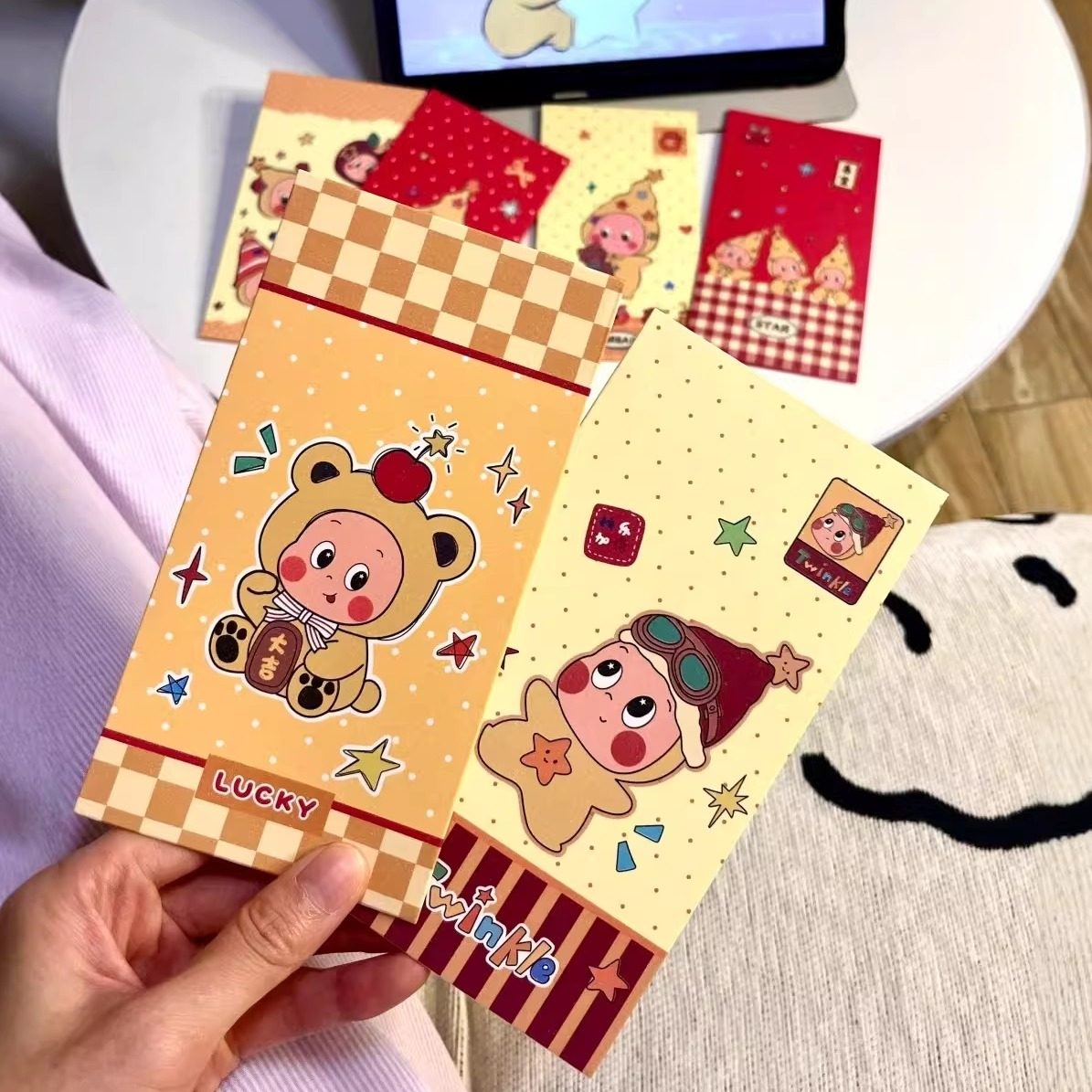 2026年新款卡通星星人利是封新年春节祝福压岁钱包过年通用小红包