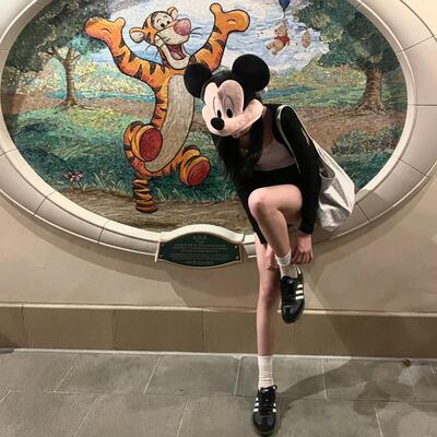 米奇帽怎么可以这么可爱啊