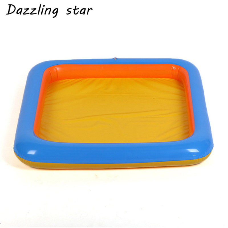 速发1pc Inflatable Sand Tray Sand Plastic Sand box Play Chil