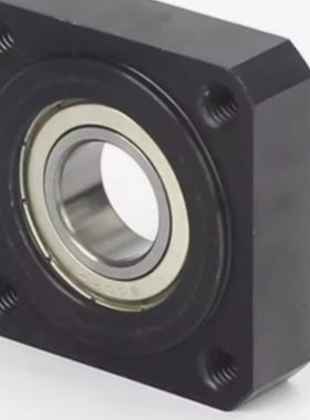 替米思米 GKH无扣环单轴承方法兰带座轴承座组件固定座BASN BFF63