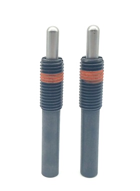 替米思米 前端平面型弹簧柱塞轻载型伸缩弹簧顶销PJLF5/6/8/10/12