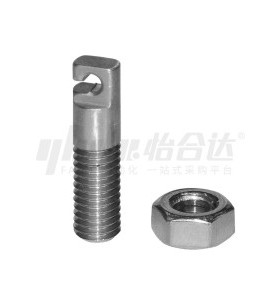 SAIPOK拉伸弹簧支柱 带扁方全牙型FFL11-D3/D4/D5/D6-L15/L20/L25