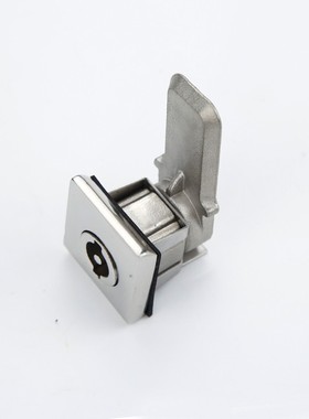 替代怡合达品质XAS41圆柱锁 方型锌合金转舌锁AE箱锁 方形船用锁