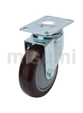 中型工业脚轮 聚氨酯脚轮C-CJLJ/CJLS/CJLK-D75/D100/D125-U/N/R