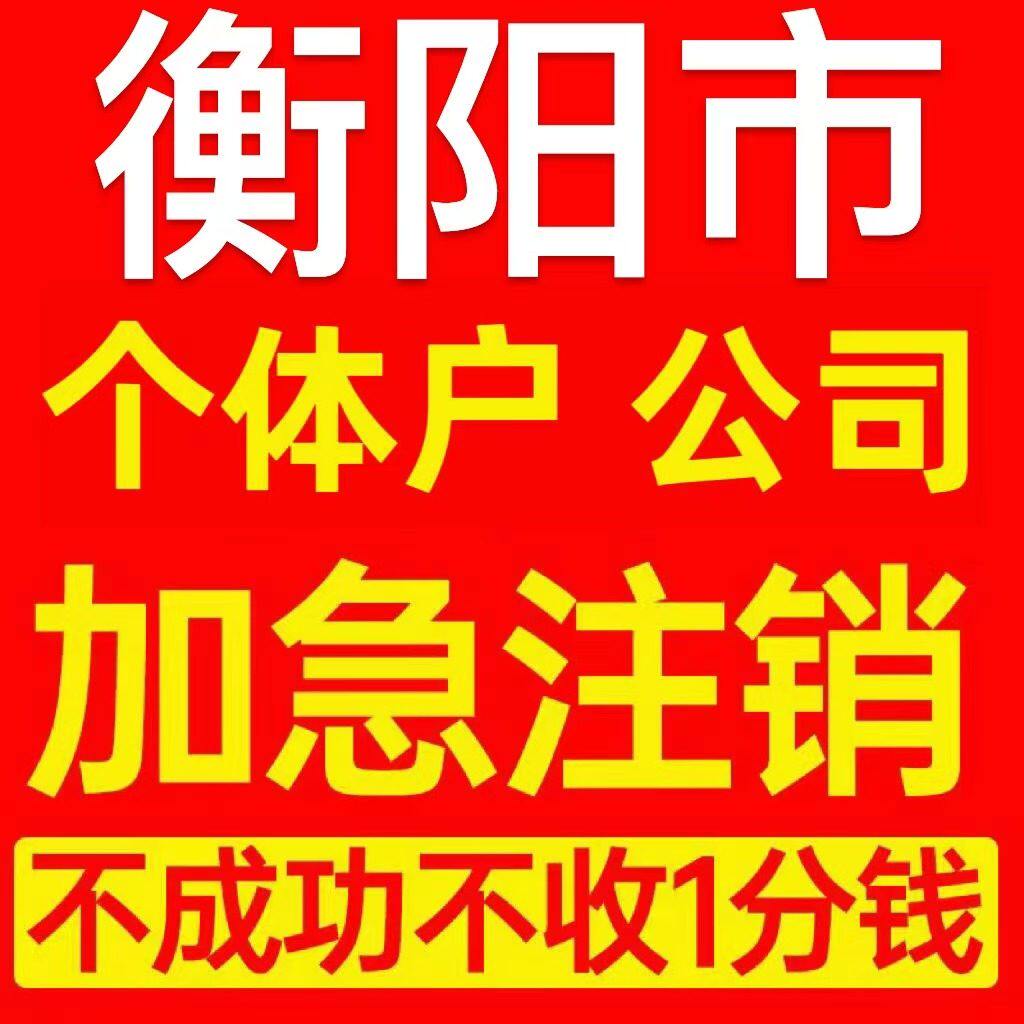 耒阳市个体户注销营业执照代办企业异常公司注册个独跨境电商执照