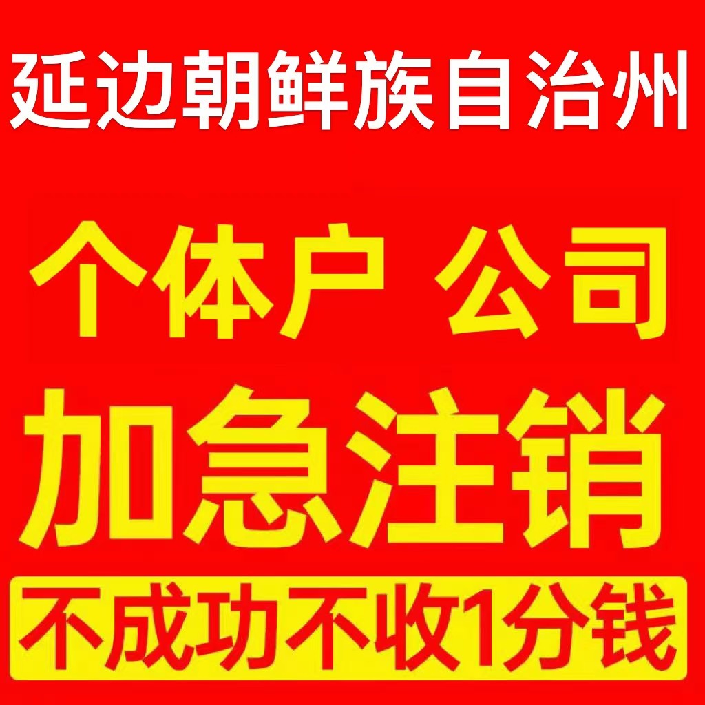 和龙市个体户注销营业执照代办企业异常公司注册个独跨境电商执照