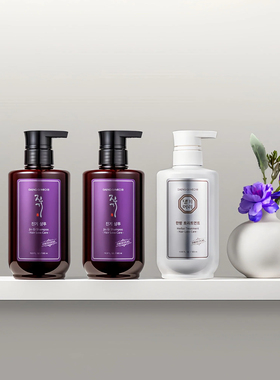 康绮墨丽DOORI头皮营养护理紫色洗发水细软发质韩国本土