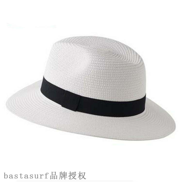 网红Choking little pepper Korean British straw hat female cr