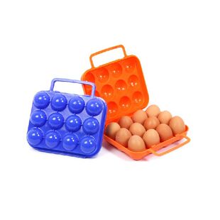 Box Containe Portable Egg Storage Grid Holder 网红.24612