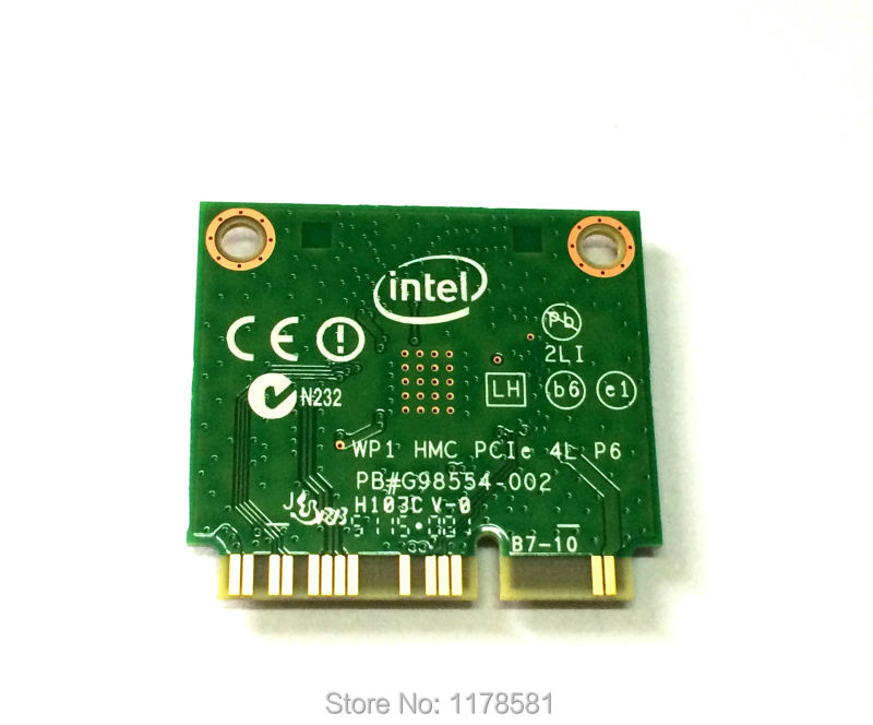 网红PCI-e Wifi Wireless laptop card Dual Band 2.4ghz 5Ghz Fo