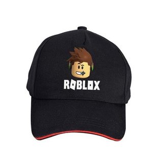 baseball along surroundding 网红Roblox hat flat game cap
