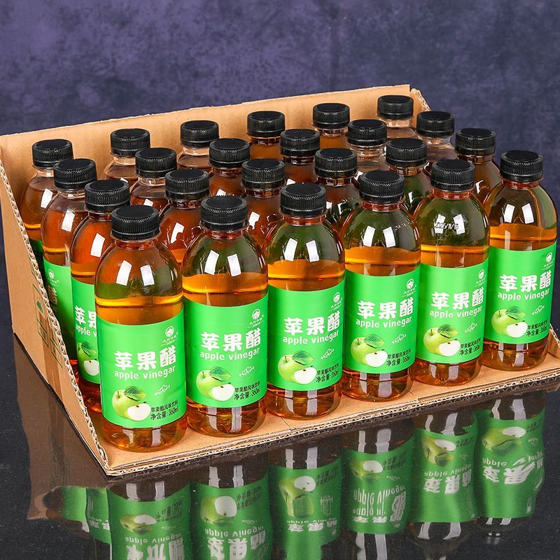 苹果醋饮料360ml*6/24小瓶夏季果汁原浆果味网红饮品旗舰店整箱装