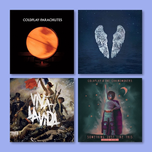 酷玩乐队coldplay专辑封面海报欧美摇滚乐队宿舍卧室装 饰画定制