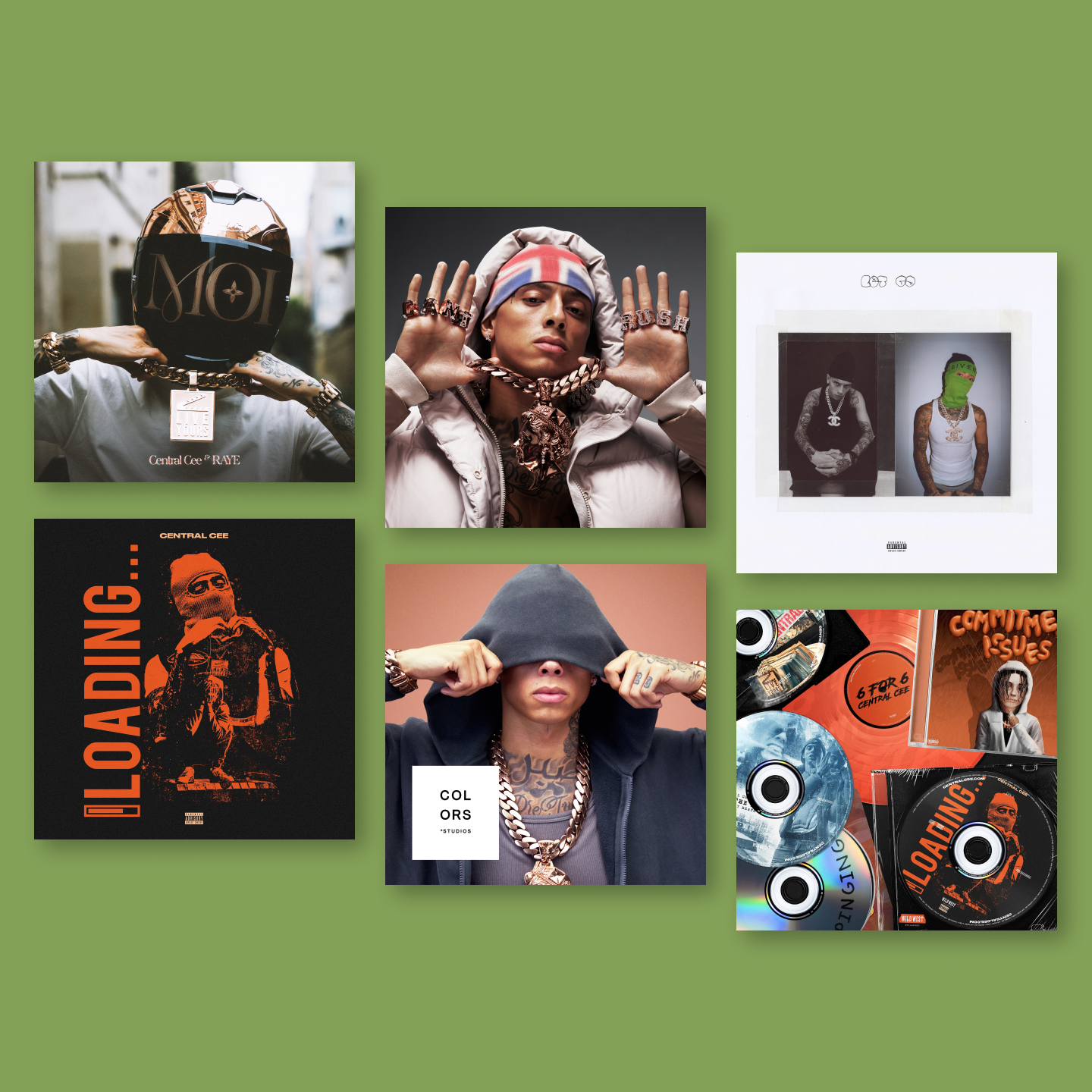 central cee专辑封面海报hiphop欧美嘻哈说唱歌手宿舍卧室装饰画