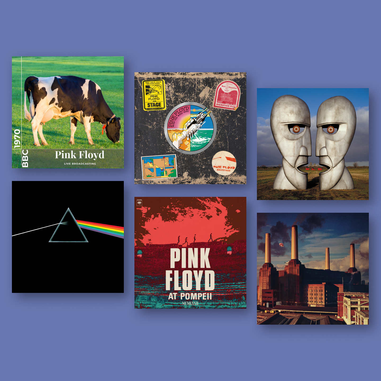 Pink Floyd平克弗洛伊德专辑封面海报欧美摇滚乐队宿舍卧室装饰画