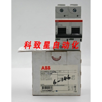 工业配件S802S-C63微型断路器MCB 2CCS862001R0634
