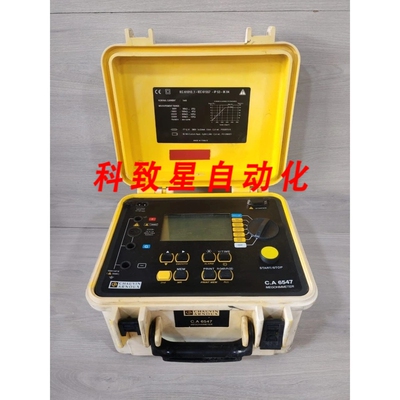 工业配件CA 6547 MEGOHMMETER