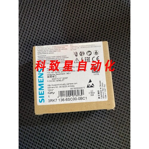 工业配件3RK7136-6SC00-0BC1 FS:2 F-CM AS-I SAFETY ST