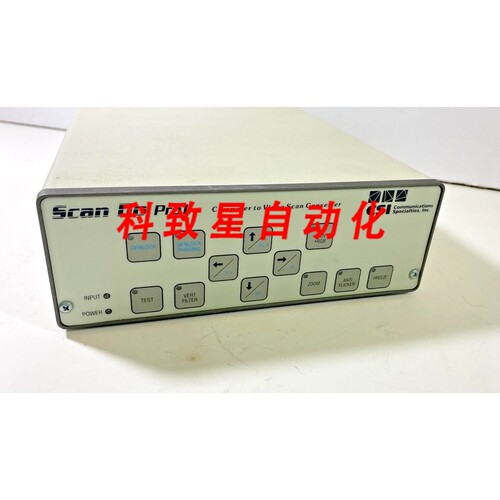 工业配件CSI SCAN DO PRO LL P/N:1292-AMT VIDEO SCAN CONVERTER