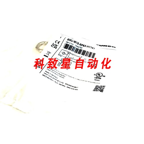 工业配件BI8U-M18-RP6X-H1141 传感器1644750 BI8UM18RP6XH1141
